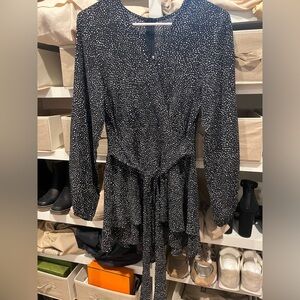 Black and White Polka Dot Romper